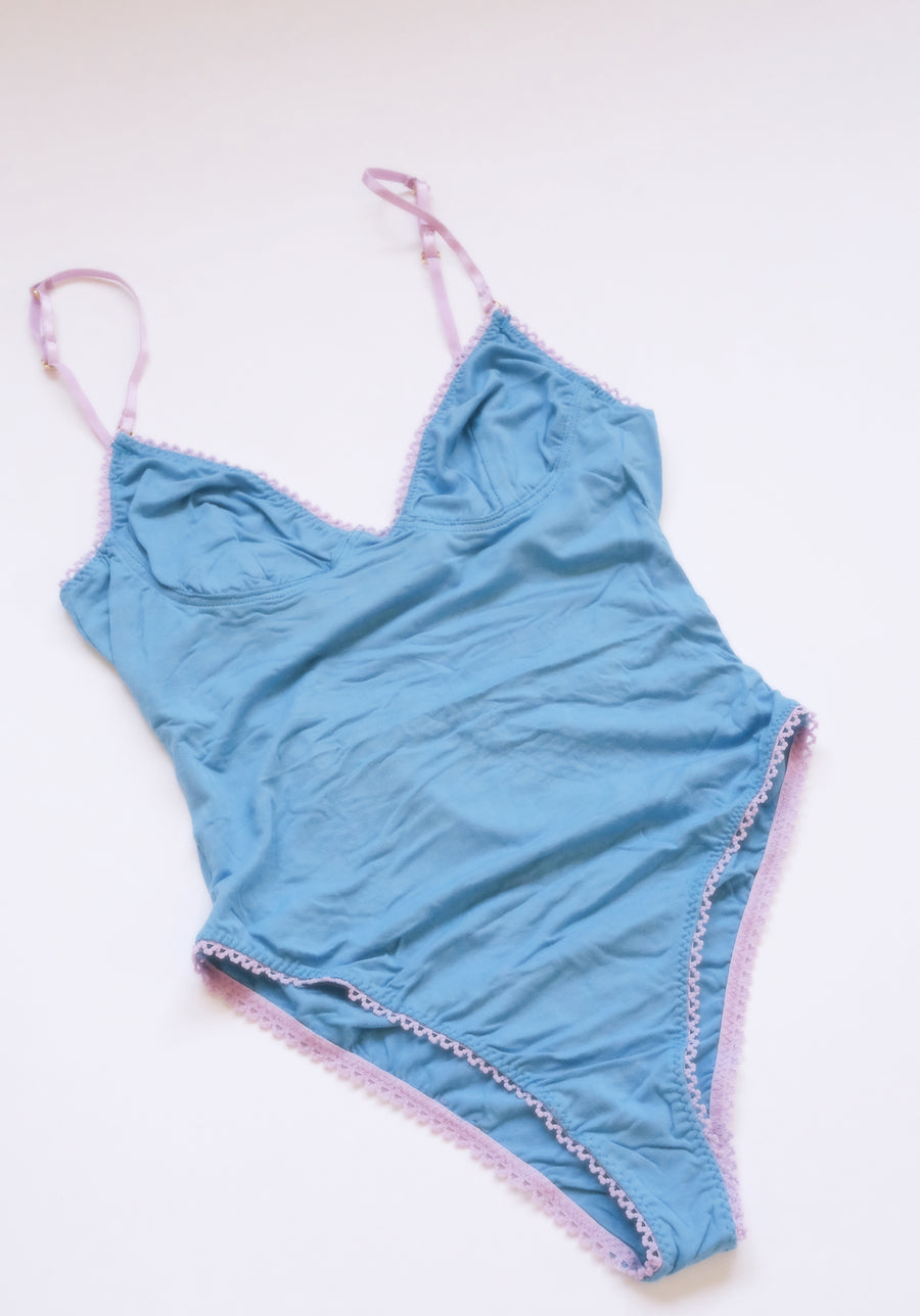 Bamboo Blue Bodysuit