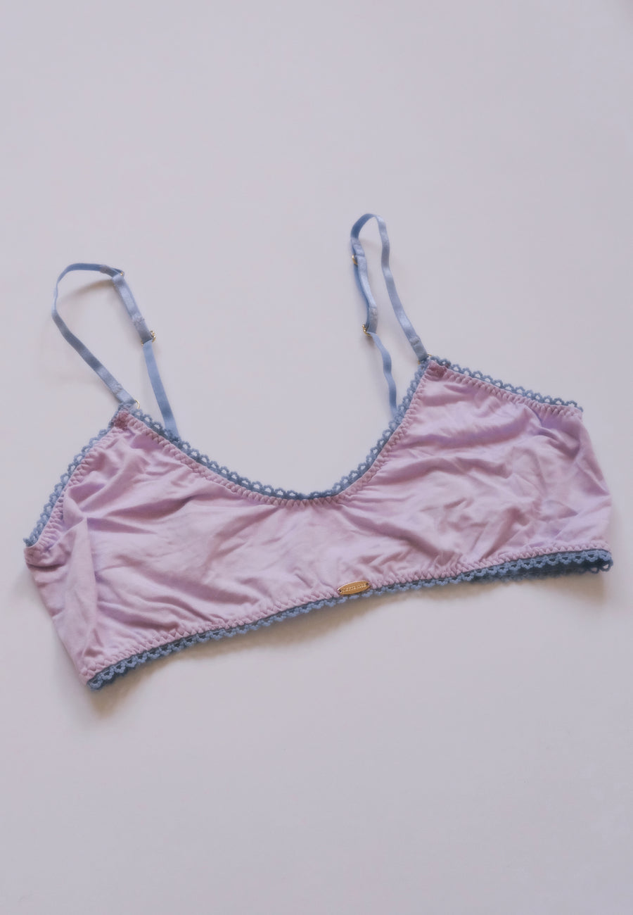 Bamboo Lilac Crop Bralette