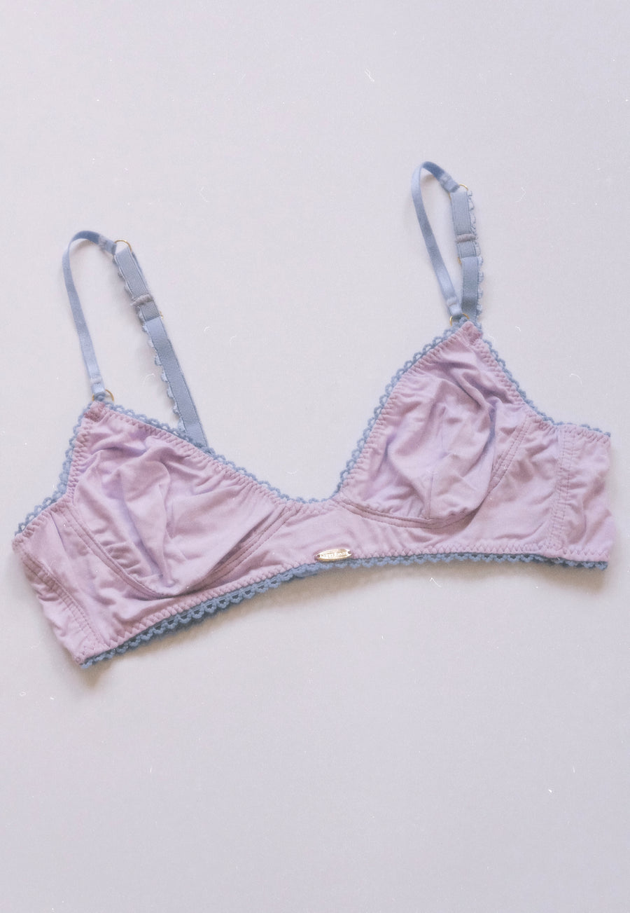 Bamboo Lilac Cup Bralette