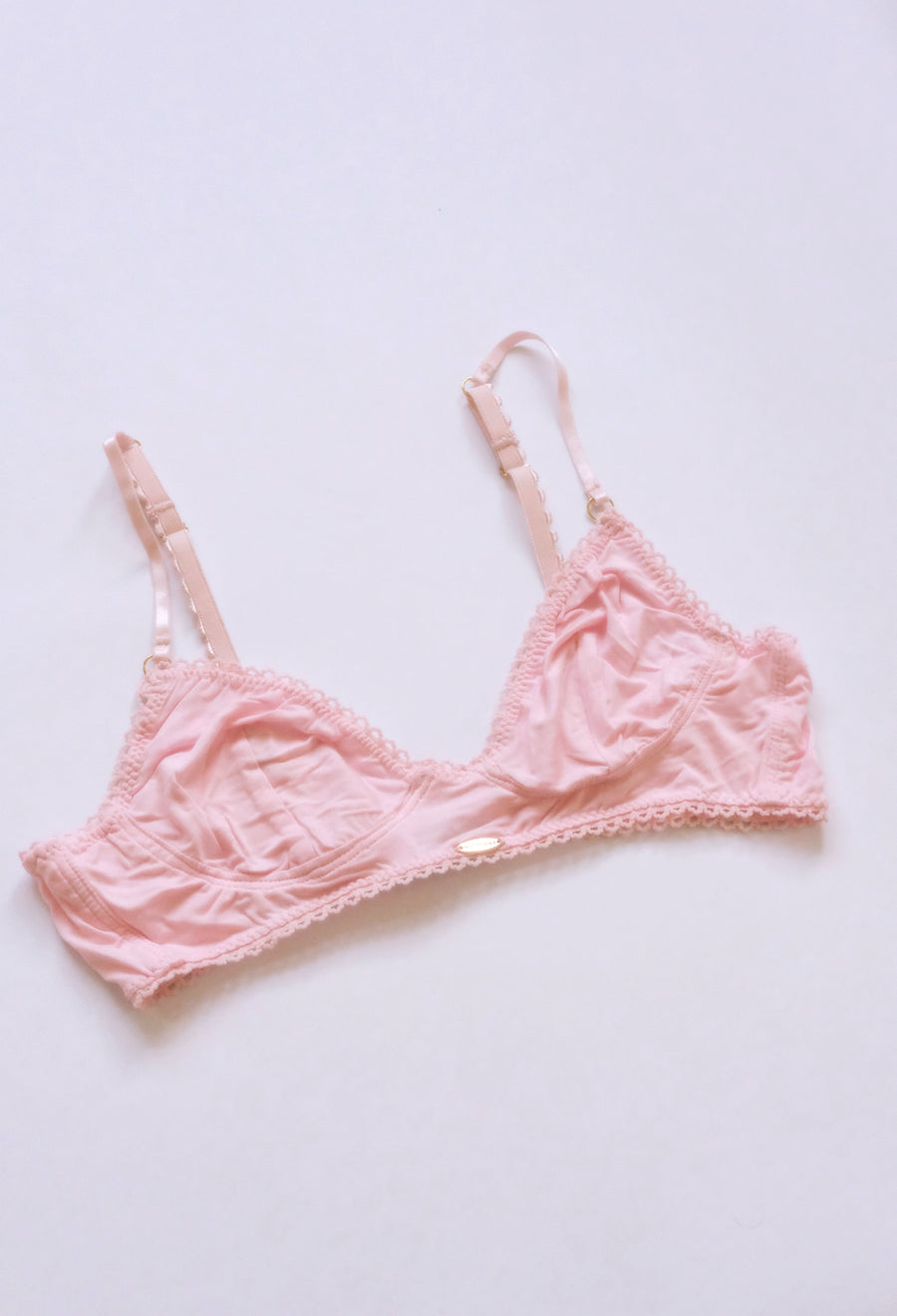 Bamboo Pink Cup Bralette